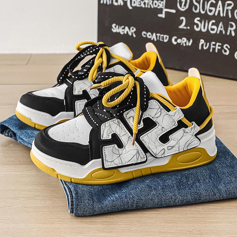 Trend Shoes For Men New Chunky Vulcanized Punk Shoes Sneakers Men 2024 Good Quality Street Style Sport Running Sneakers Men New