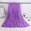 Elegant Super Soft Home Textile Fluffy Rug Long Shaggy Faux Fur Throw Blanket Bed Sofa Blanket
