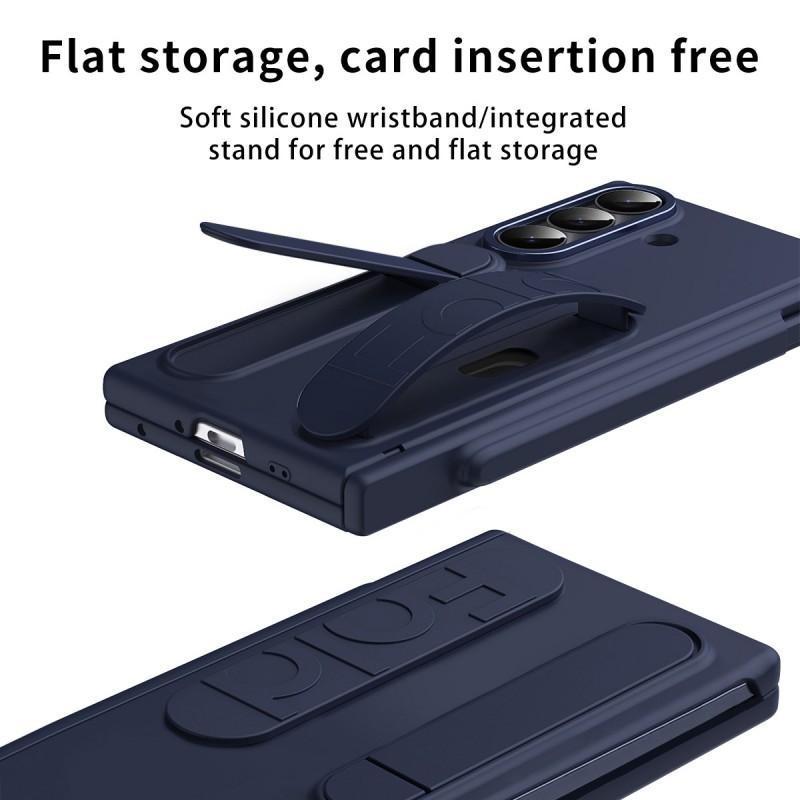 Slim Foldable Phone Case With Pen Slot Card Holder Galaxy Z Fold 8 Ultra 7 6 Shockproof PC Cover