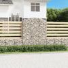 VidaXL Arched Gabion Basket Gabion Cage Gabion Wall Stone Basket Gabion for Stone Garden Patio Exterior 153459