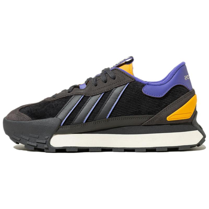 

adidas neo Futro Mixr Black Yellow Purple Sneakers HP9823 36