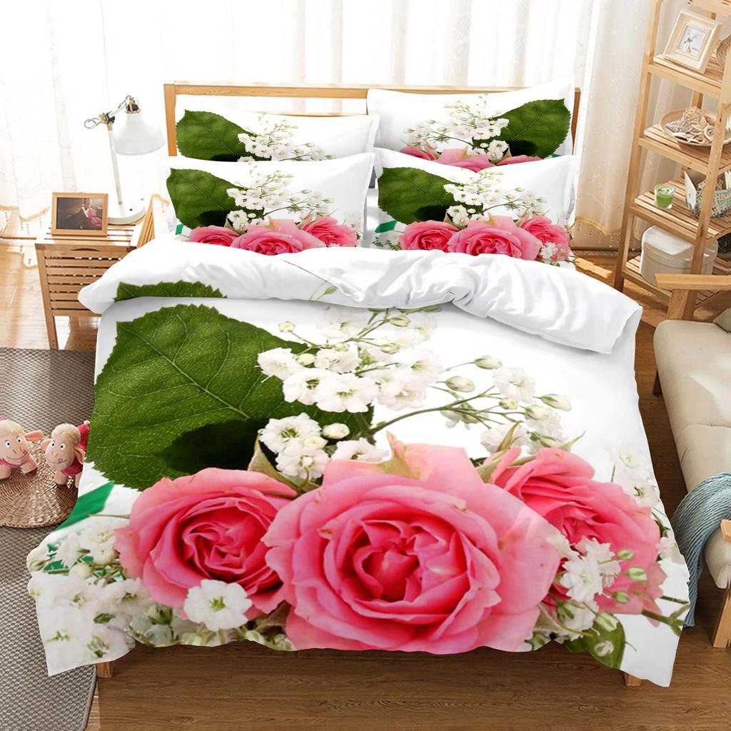 3D Cartoon Ben10 Duvet Cover with Pillow Cover Bedding Set  Single Double Twin Full Queen King Size Bed Set for Bedroom Decor