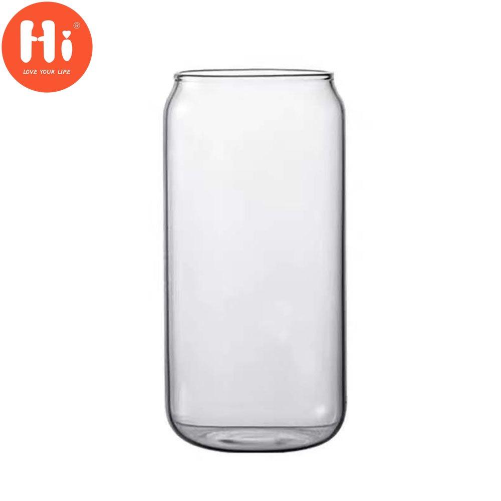 Hi Kitchen s rukojetí pro džus Nádobí na pivo Whisky Skleněný šálek Čajový šálek Plechovka Skleněný hrnek na kávu