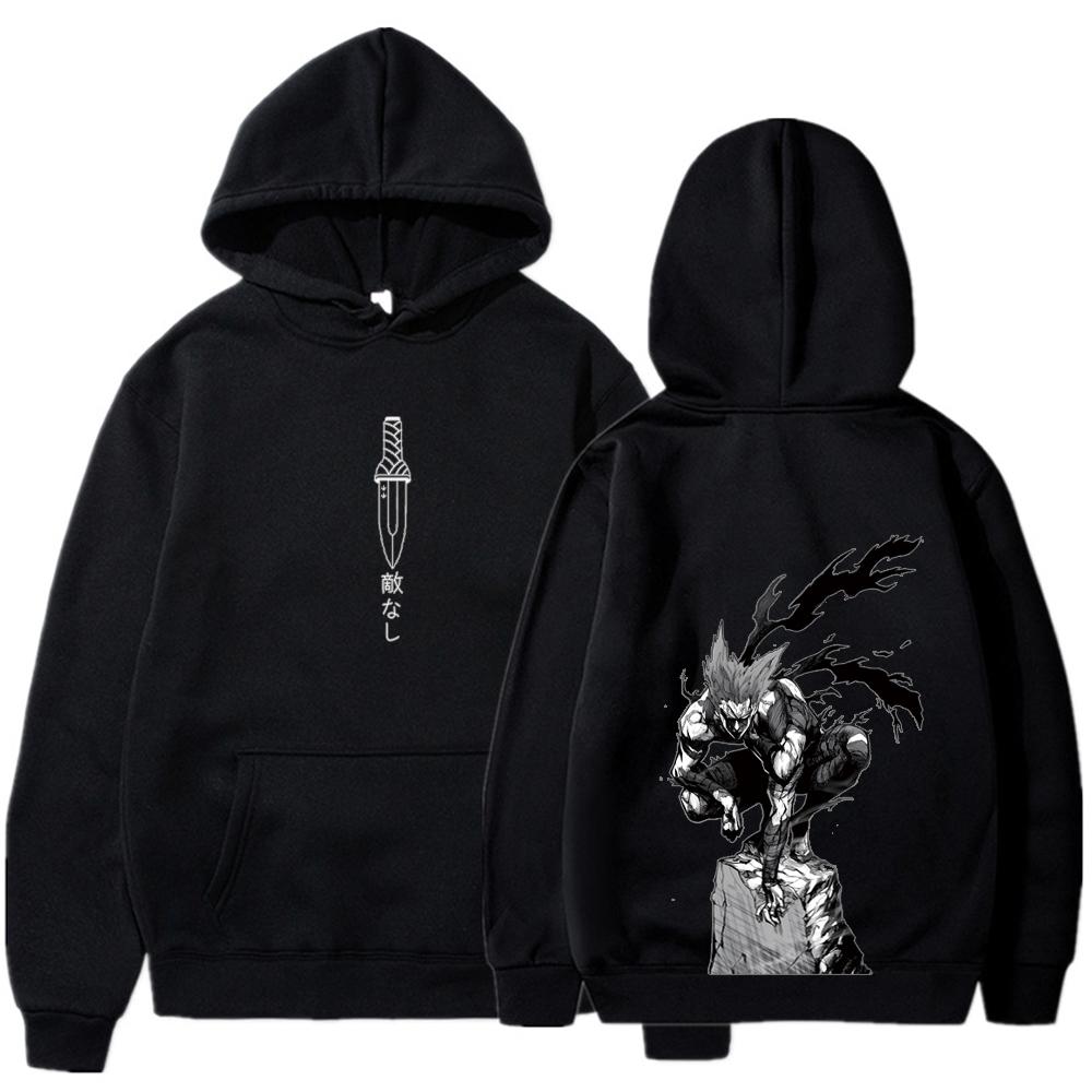One-Punch Man Aniem Hoodies Men Women Wiki Manga Sweatshirts Gothic Harajuku Pullover Casual Streetwear 11 Colors Autumn Winter