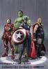 TAMASHII NATIONS Avengers Captain ca. 155mm ABS PVC bemalte Actionfigur S.H.Figuarts Amerika, &