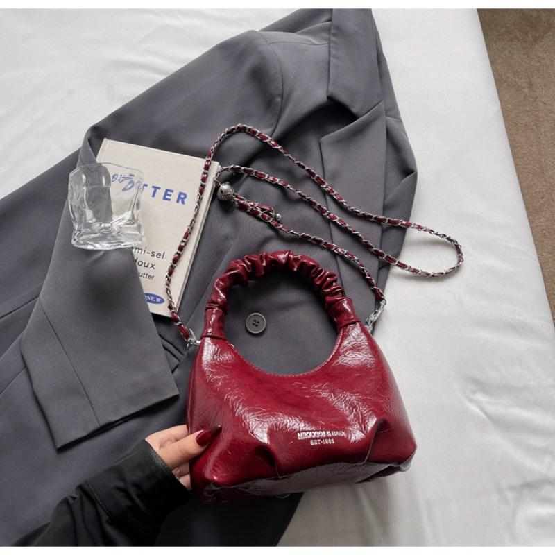 New feel hand bag women's trendy summer popular fashion commuter shoulder messenger bag dumpling bag