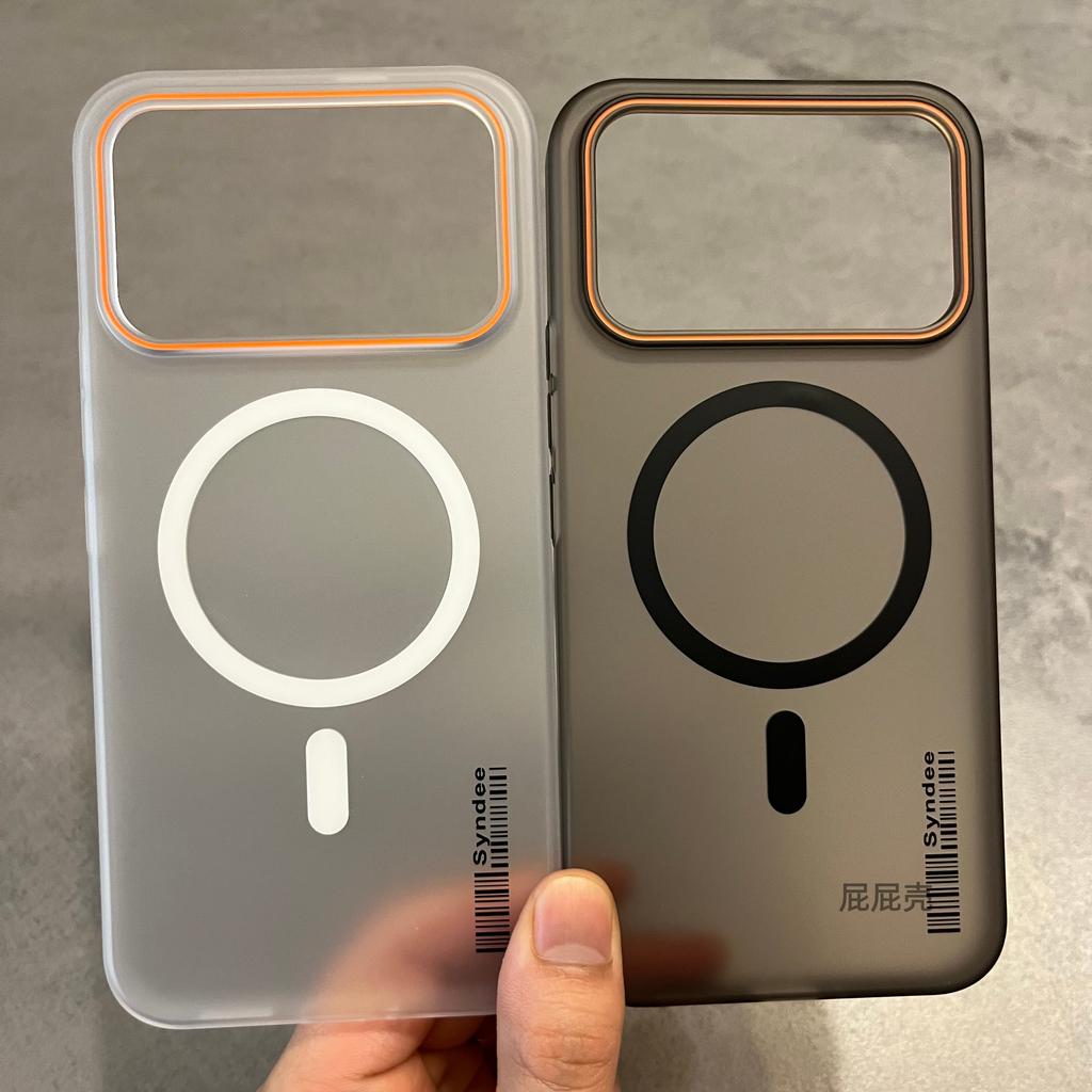 Ultra Cienkie Matowe Magnetyczne Etui na Telefon dla Xiaomi POCO F9 Ultra F9 Pro F8 Pro dla Magsafe Ochronna Pokrywa do Ładowania Bezprzewodowego