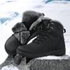 Große Größe 50 Extra Weit Barfußschuhe Für Männer Winterstiefel Wasserdicht Outdoor Knöchelhohe Stiefel Für Männer Schneestiefel Breite Zehenbox Herrenschuhe