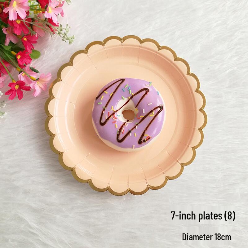 OIMG Disposable Paper Tableware Set