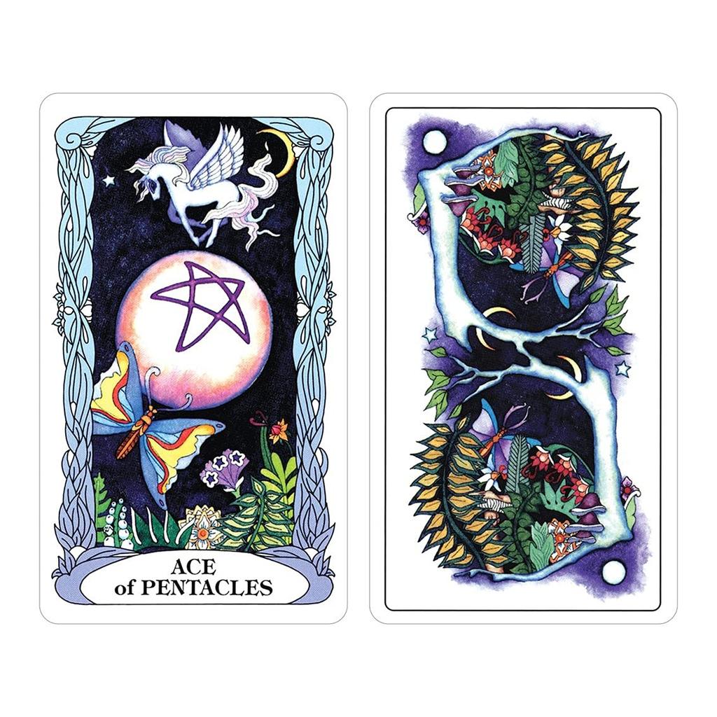 Kancharo Tarot Card Set of a Moon Includes Japanese Tarot Card Instructions Pouch 78-Card [Tarot Garden] & (Authentic)