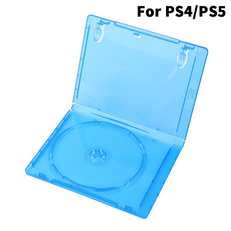 Cd Game Case Protective Box Compatible For Ps4/Ps5 Game Disk Holder Cd Dvd Discs Storage Box Cover Dropship