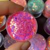 High Sparkly Polyester Iridescent Glitter Chunky Mix Snow Globe Tumbler Makeup PET Glitter