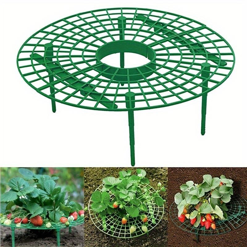 Strawberry Planting Tray Bracket, Moisture-Resistant Design - Versatile Plant Stand for Berries and Small Vegetables