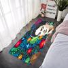 Doormat Flannel Floor Mat Indoor Foot Rug F-Frida K-Kahlo Bedside Mats Kitchen Corridor Absorbent Carpet Ideal for Balcony Decor
