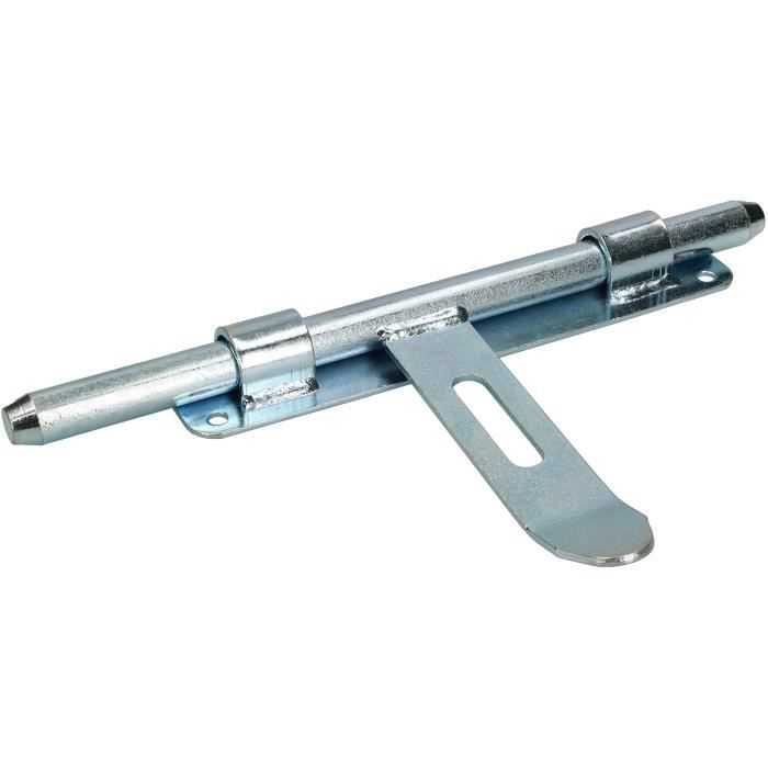 Verrou de porte avec cadenas KOTARBAU Verrou à boulon, pêne coulissant, haute qualité, acier galvanisé, revêtement en zinc, 270 mm