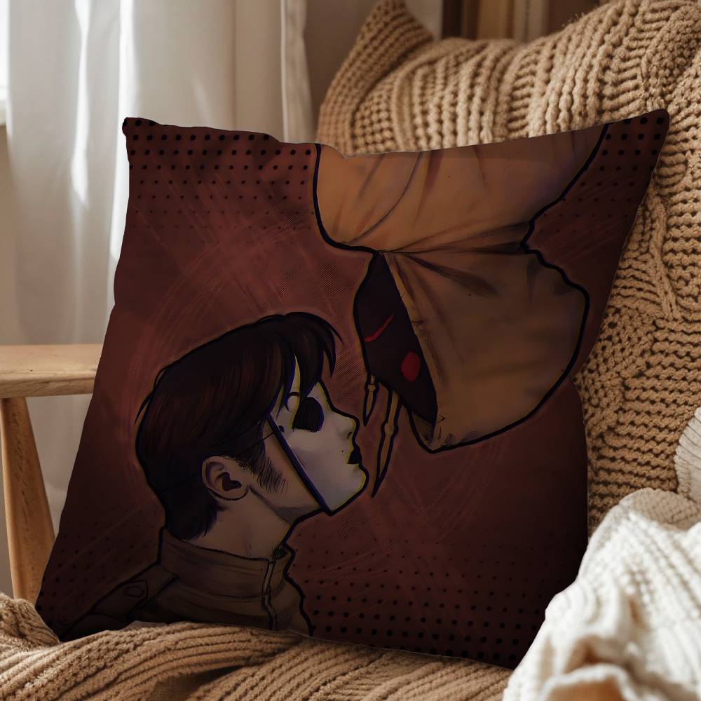 Operator MH Marble Hornets Pillow Case Pillow Case Living Room Sofa Cushion Cover Suitable For Home Bedroom Room Decoration
