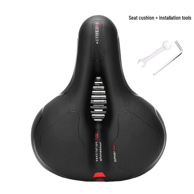 SHENGXIN Cycling Saddle Cushion Shock-absorbing Ball, Spring Type