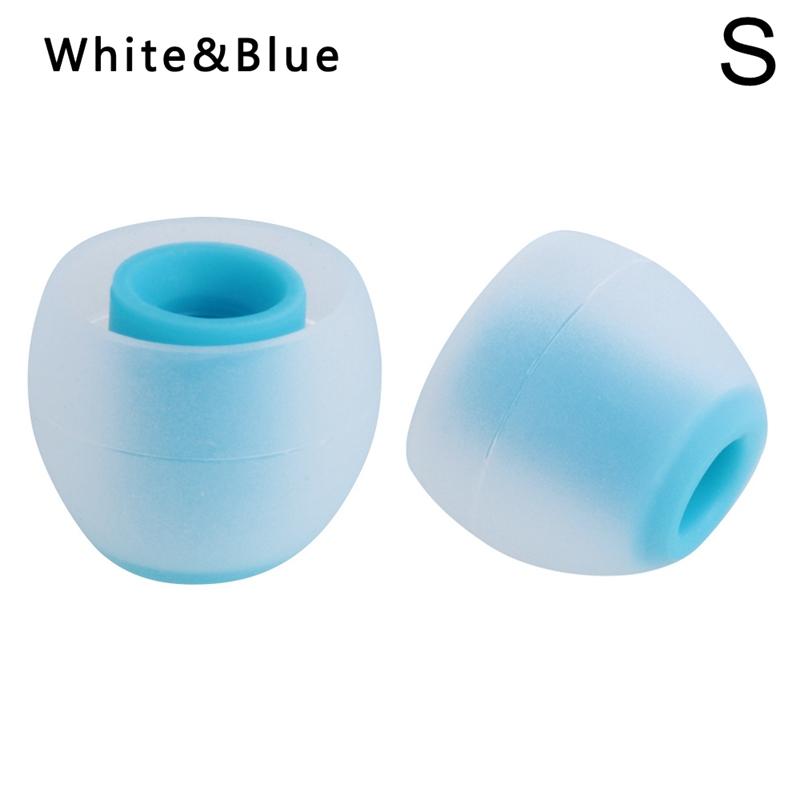 12 Pcs 3.8mm In-Ear Earphone Sleeve Universal Colorful Soft Silicone Earbuds Replaceable Rubber Ear Tips Headphone Accessories