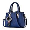 Women's Minimalist Pompom Pendant Shoulder Bag - Large Capacity Crossbody Handbag