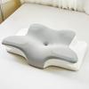 Dual-Use Memory Foam Neck Support Pillow for Deep Sleep