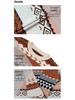 2025 Autumn/Winter Vintage Multi-Color Diamond Jacquard Patchwork Women's Pullover Sweater
