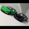 ZTFT9 1:24er Maßstab Legierung Tesla Roadster Sportwagen Modell Druckguss Metall Spielzeugfahrzeuge Cabrio Spielzeug Junge Geschenk Kollektive Wohnkultur