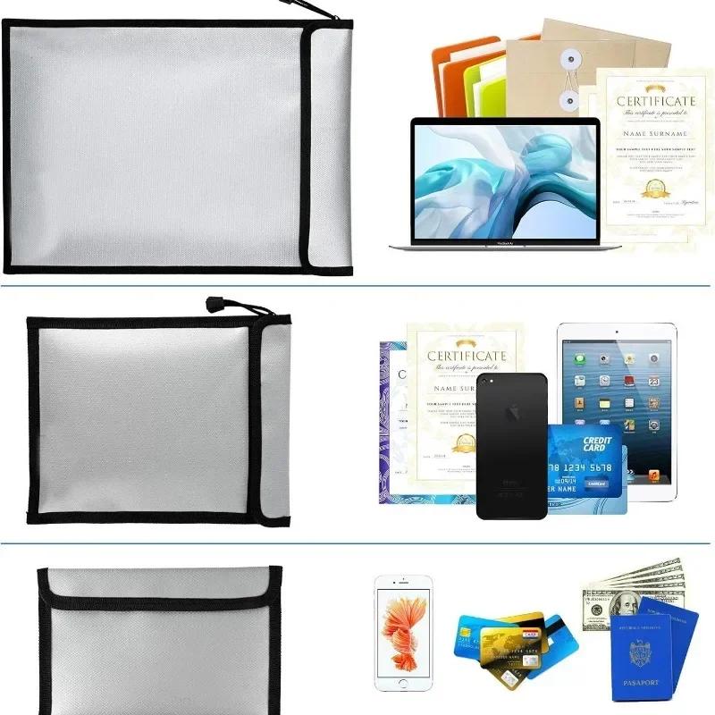 Waterproof Fireproof Faraday Bag Anti-Hacking Signal Blocker Storage Pouch Notebook Computer Faraday Bags for Phones & Key Fobs