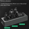 A16P-6X Kayak Slide Track Rails Bracket DIY Accessories Fishing Rod Holder Mounting Base Rack Compatible RAM
