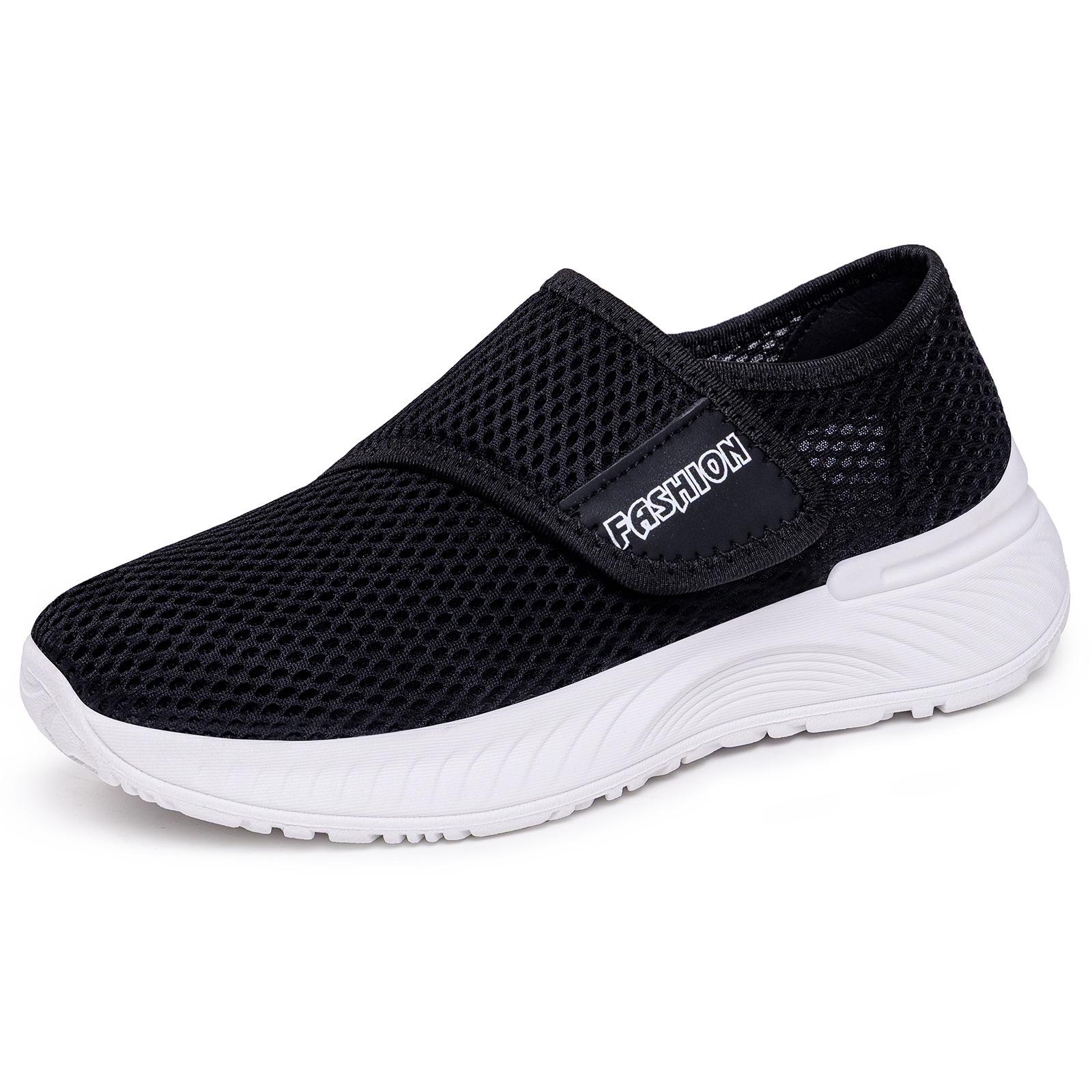 Breathable Mesh Slip-On Velcro Casual Women s Lightweight Walking Shoes for Summer 43