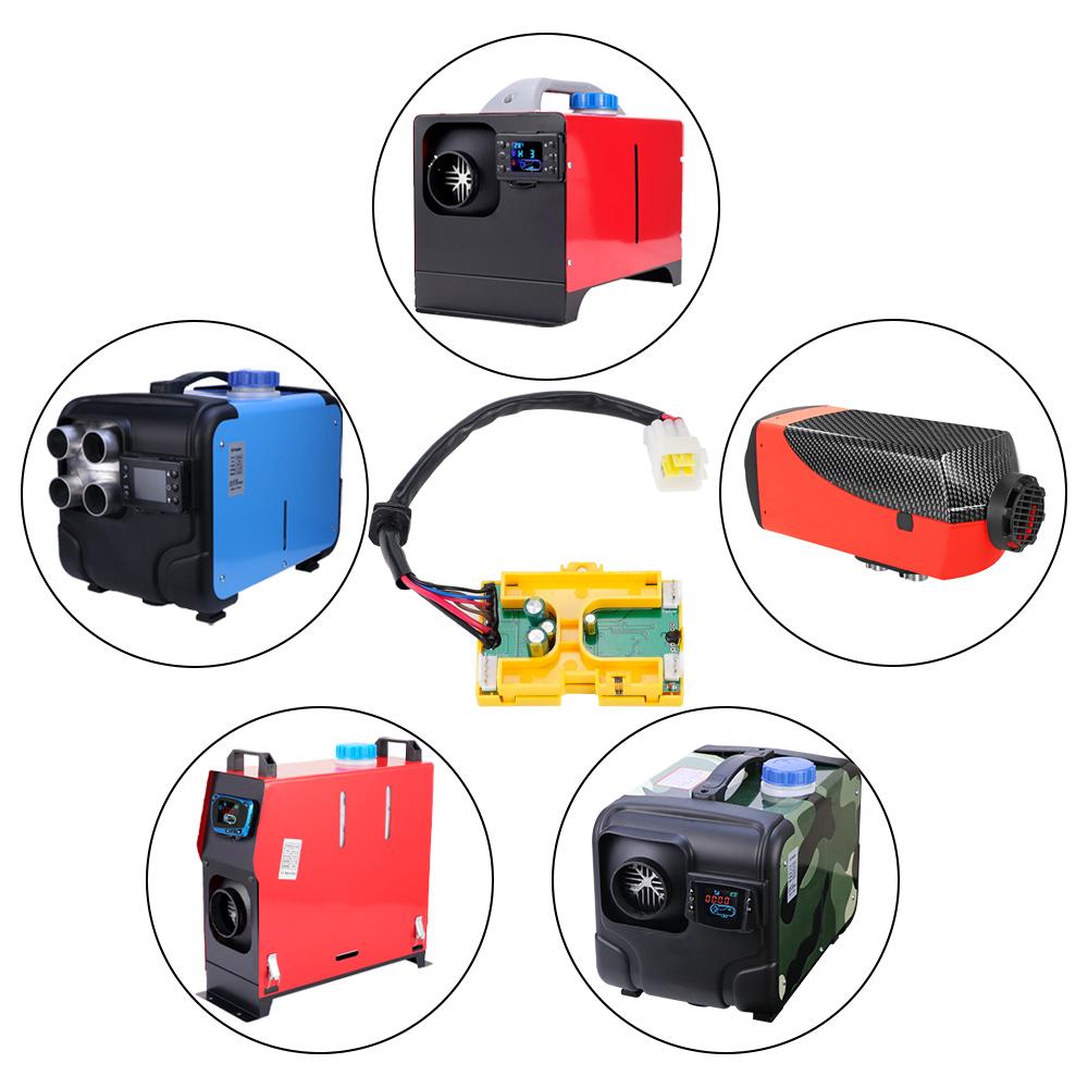 Încălzitor diesel cu aer 12V, monitor LCD, comutator, placă de control, placă de bază, telecomandă pentru controler pentru încălzitor de parcare