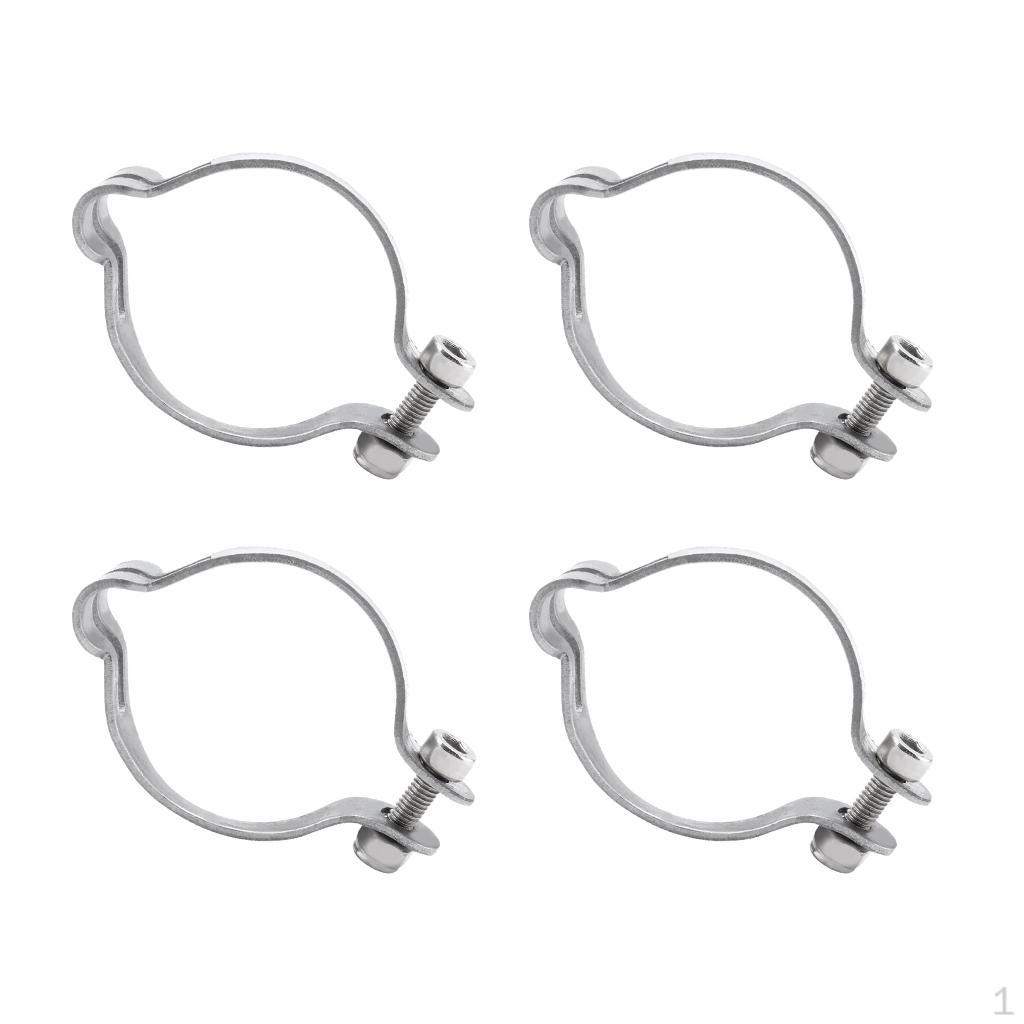 

4 шт. Зажим тормозного троса велосипеда Органайзер диска для рубашки 25,4 мм