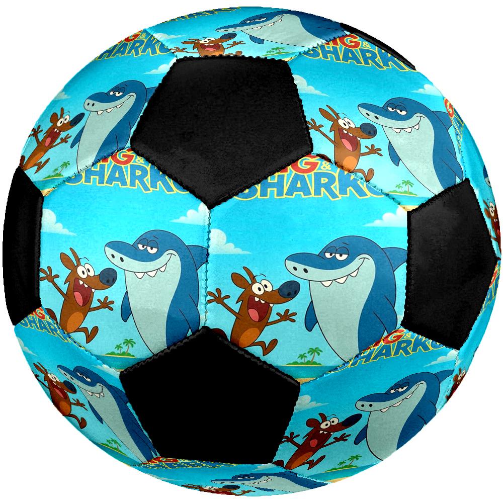 Zig & sharko Theme Size 5 Soccer Ball, Suitable for Both Indoor and Outdoor Matches, a Gift Suitable for Everyone.