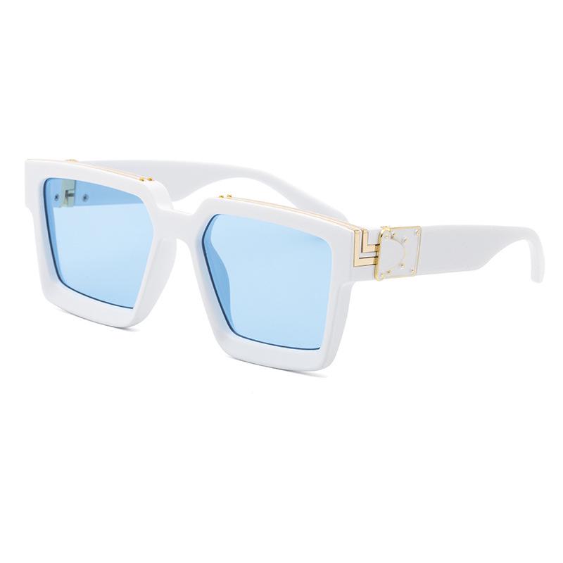 86229 Large Frame Unisex Sunglasses - Trendy Millionaire Style Worn by European & American Celebrities