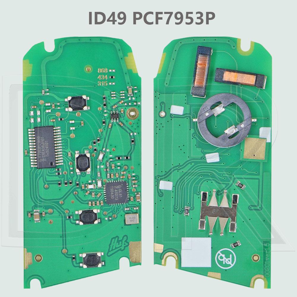 DR ID49 PCF7945P/7953P CAS4 CAS4+ FEM 315/433/868MHz Proximity Car Remote Key For BMW F Chassis 1 3 5 7 X1 X3 X4 X5 X6 M2 M3 3GT