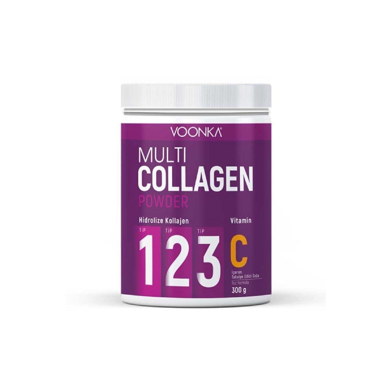 

Voonka Multi Collagen Powder Vitamin C Reinforcing Food 300 Gr