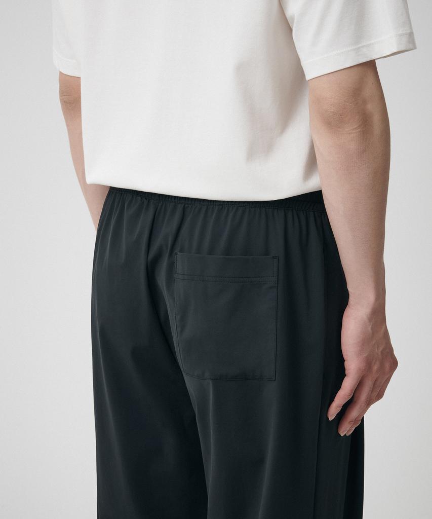 Musinsa Standard Cooling Deep Tuck Wide Elastic Waist Pants [Dark Gray]