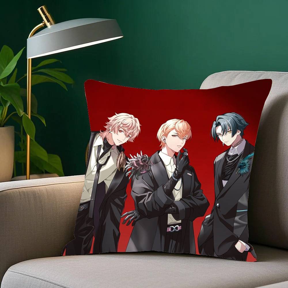 Anime Paradox Live THE ANIMATION Pillow Case Sofa Cushion Cover Room Home Decoration