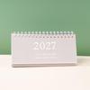 2027 Simple & Fresh Desktop Planner Notebook - English Version
