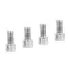 50Pcs Hex Socket   Screw Stainless Steel Cylinder Head Fasteners for Wood Tool