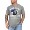 Men's Printed Short Sleeve T-Shirt Men's Loose Casual Short Sleeve Top