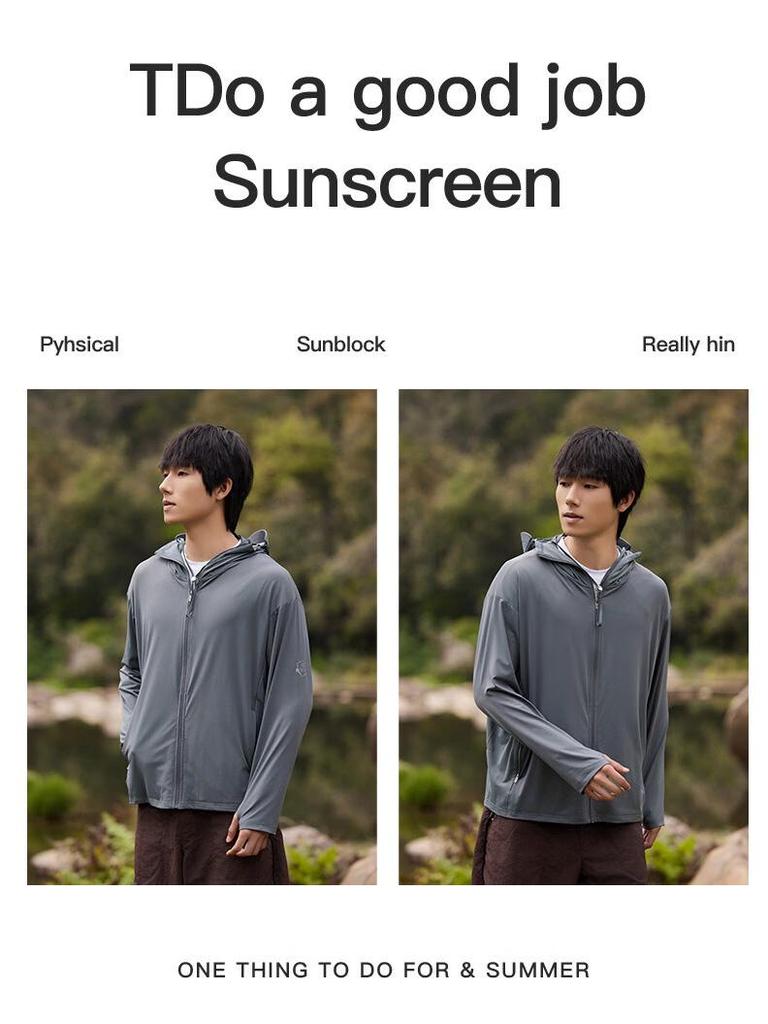 MULINSEN UPF100+ Ice Silk Anti-UV Sun Jacket