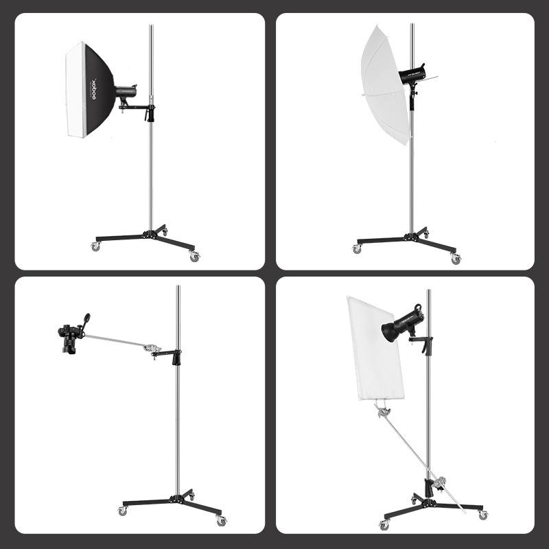 Gun Handle Multi-Functional Photography Light Stand for Studio and Live Broadcast