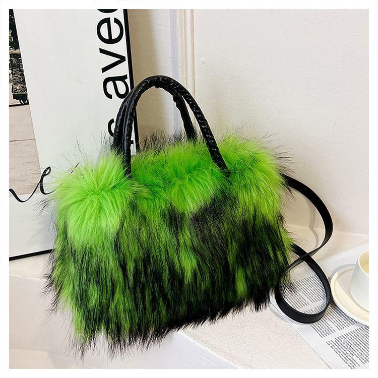 Trendy Plush Handbag - New Autumn/winter Collection - Shoulder Bag/crossbody Bag