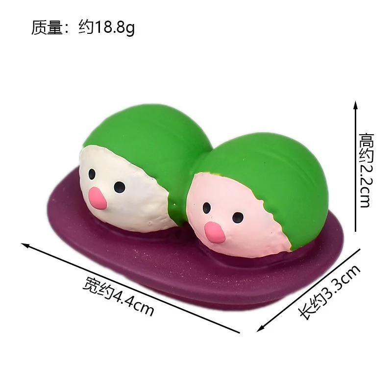 Zakka Summer Day Resin Ornaments watermelon Cat Home Desktop Scenic Decoration Mini Shooting Props Collection Toy for Kids