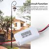 DC 12V/24V AC 100-260V Light Control Photoelectric Sensor Switch Outdoor Rainproof Lightning Protection Intelligent Delay Sensor
