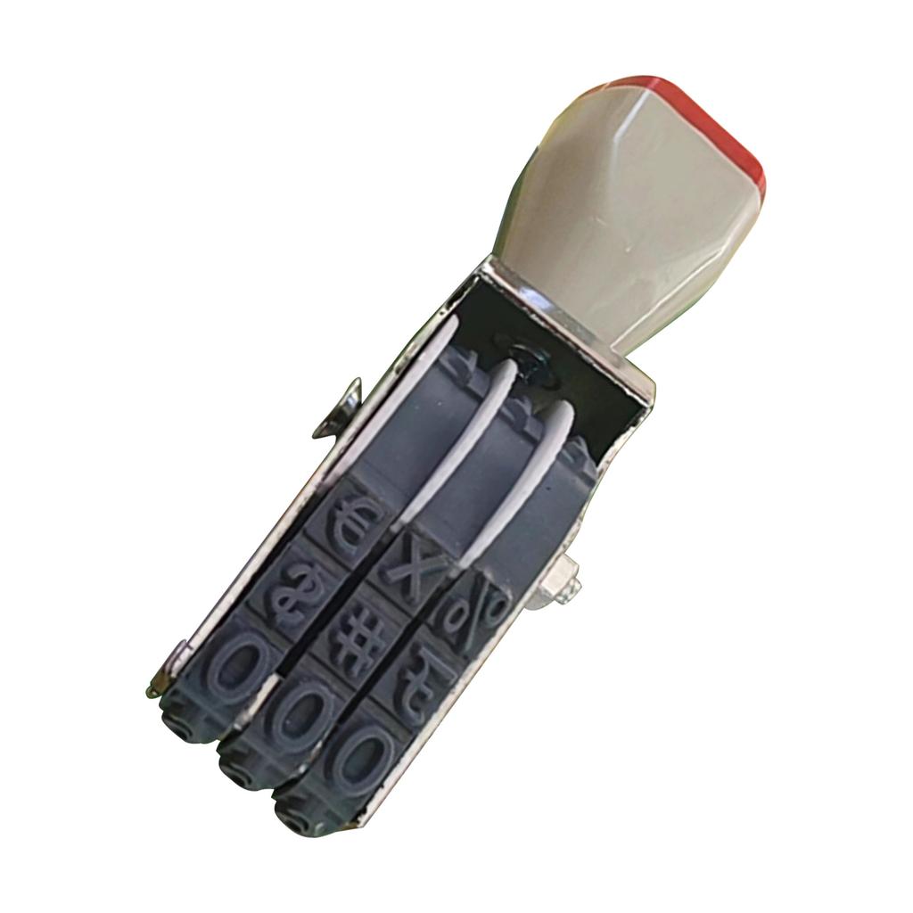 0-9 Number Stamp Adjustable Office Stamps Plastic Number Stamp Roller Stamp Changeable Date Stamp Business Stamp