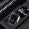Hard Dry Carbon Fiber For Seat Leon MK4 Cupra Leon Cupra Formentor     2024 2025 Gear Shift Knob Trim Sticker