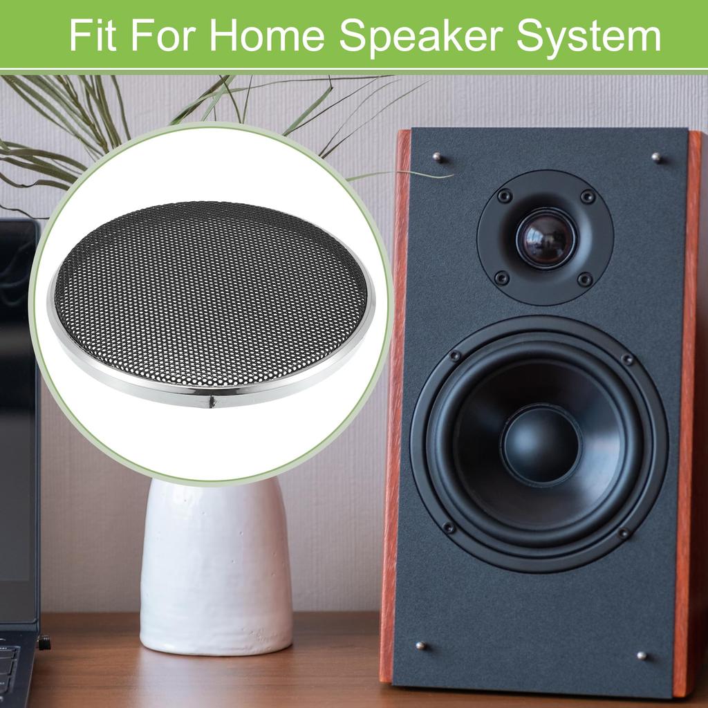 ACROPIX Universal 3" Car Speaker Grille Cover Mesh Round 3" Audio Speaker Subwoofer Guard