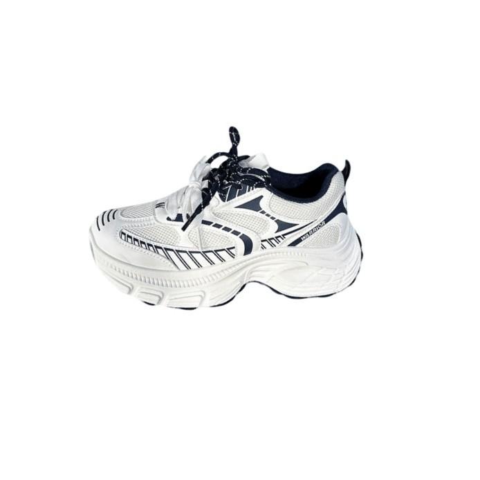 Popular soft-soled lightweight sneakers women's 2025 summer Korean version versatile thick-soled breathable shock-absorbing dad shoes
