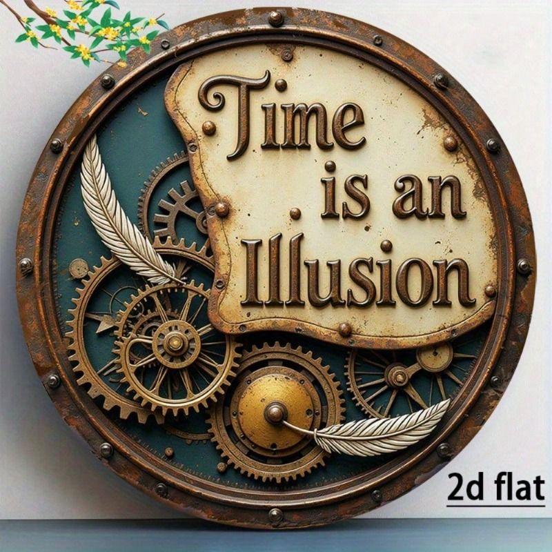 Retro Metal Tin Sign, Wall Art Home Decor, Vintage 2D Plaque